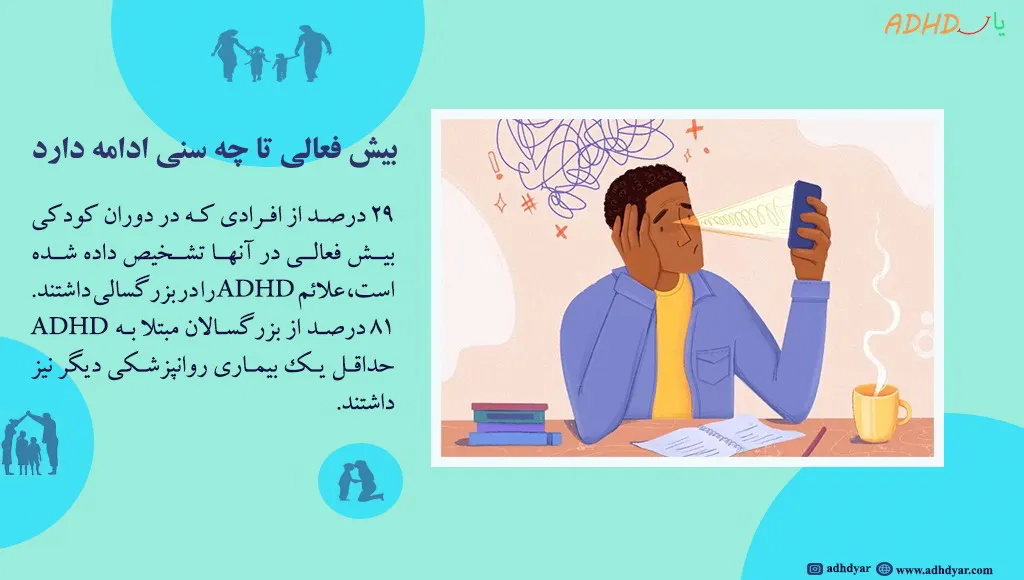 بیش فعالی تا کی ادامه دارد؟​
