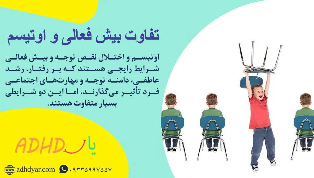 اوتیسم و بیش فعالی
